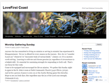 Tablet Screenshot of firstcoastmissional.org